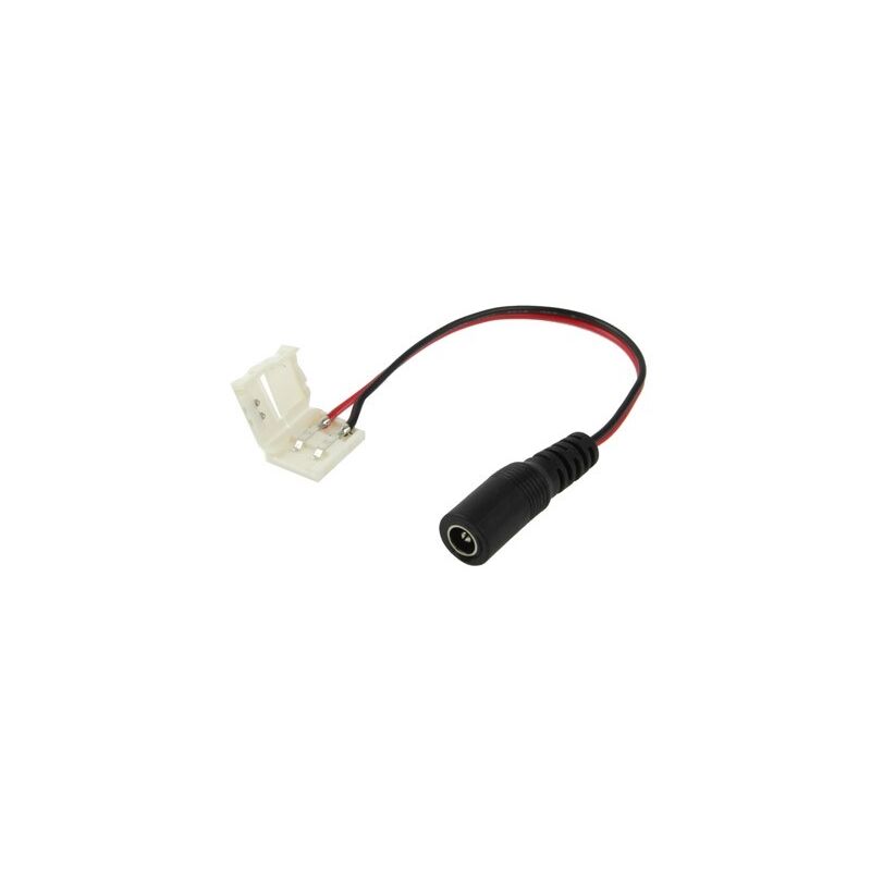 

Efectoled - Cable Conexión Jack Hembra a Conector Rápido Tira LED 12/24V Monocolor