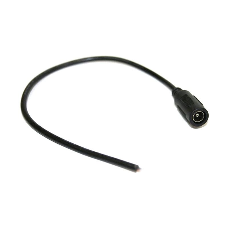 

Efectoled - Cable Conexión Jack Hembra Tira LED 12/24V Negro