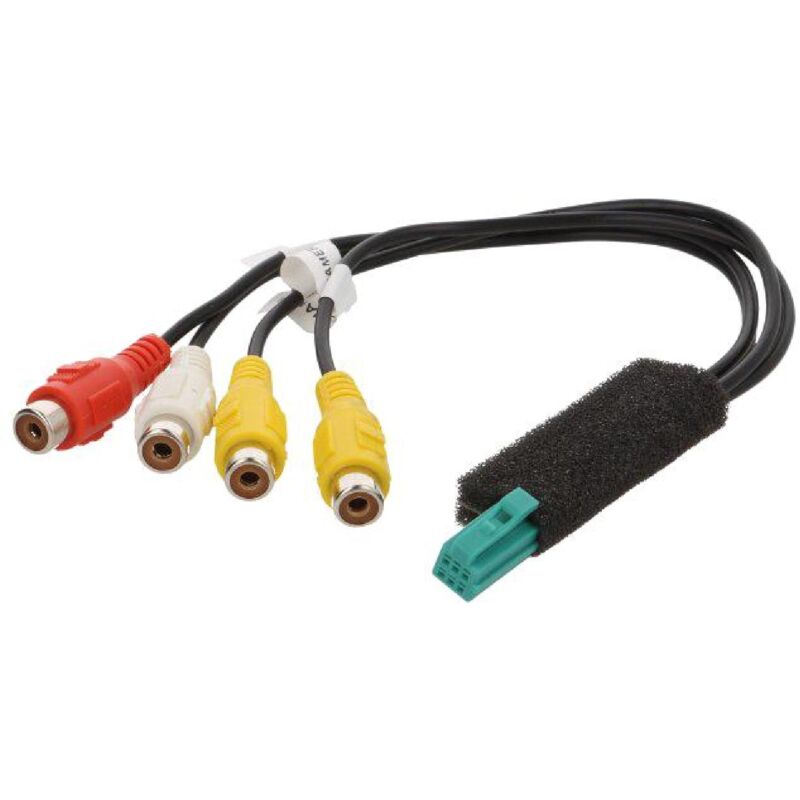 Adnauto - Cable Connection aux compatible avec autoradio Clarion rca