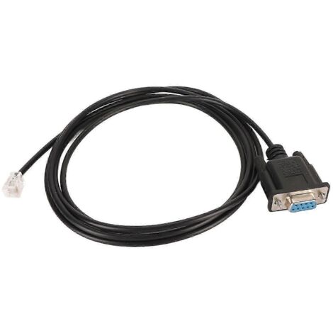 Câble console série réseau LAN RS232 DB9Pin femelle vers RJ11 RJ12 6P6C pour variateur Sevo pour appareils pas à pas Leadshine