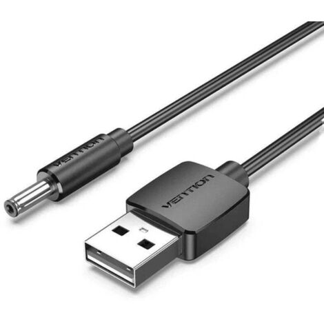Cable Conversor USB Vention CEXBF/ USB Macho - Jack 3.5 Macho/ 1m/ Negro