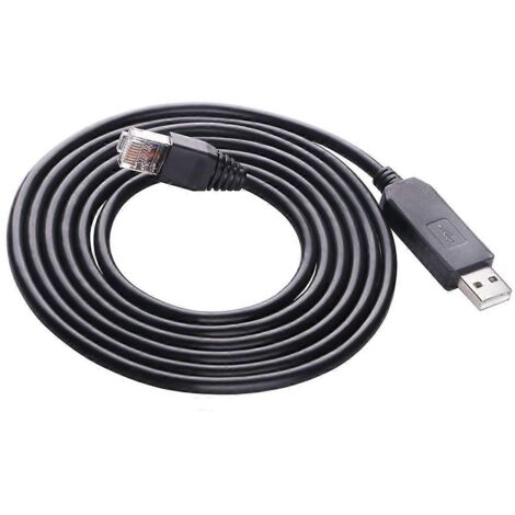 Câble convertisseur série USB vers RJ45 8P8C RS485 FT232RL