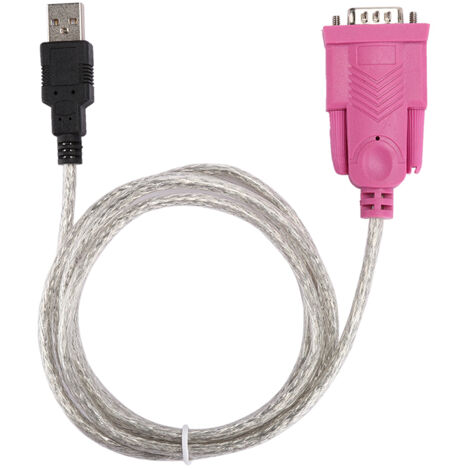 Câble convertisseur USB vers RS232 DB9 mâle universel, 1,5 mètres