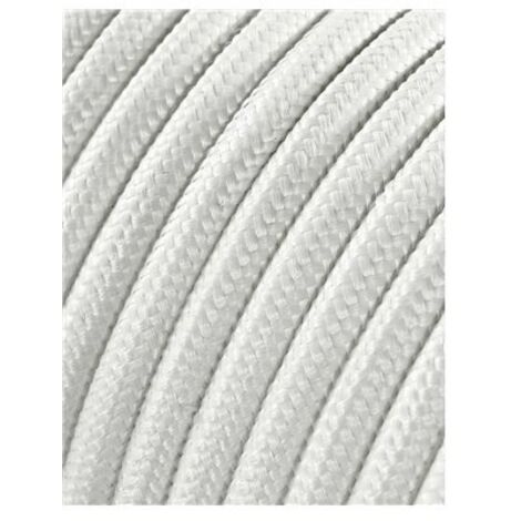 Câble Cordon Tubulaire 2x0,75mm C1 Blanc 25m