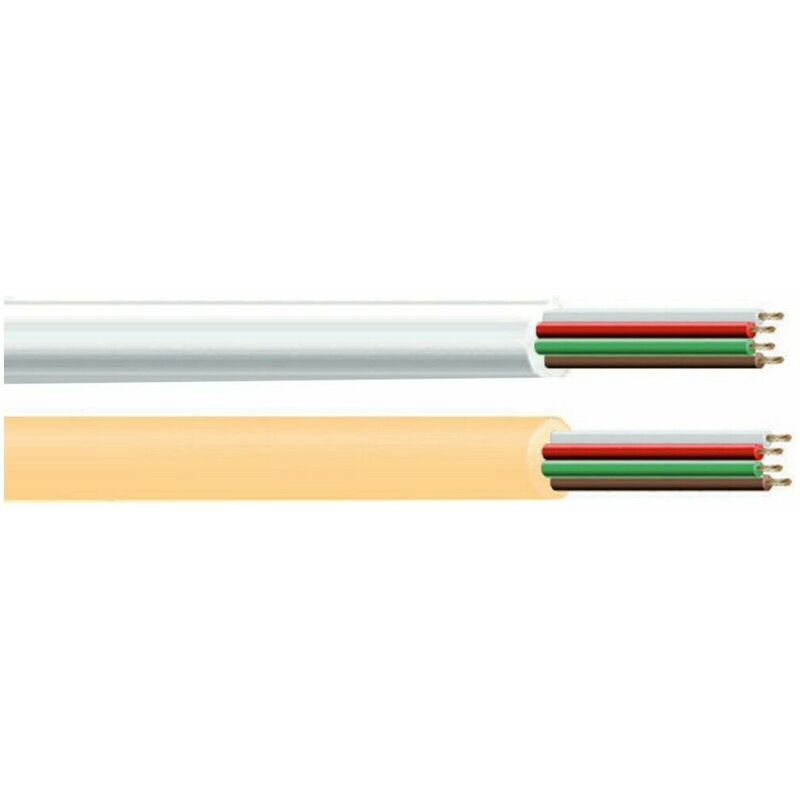 

Cable cordon tubulaire 2x0,75mm c45 oro 5mts - EDM