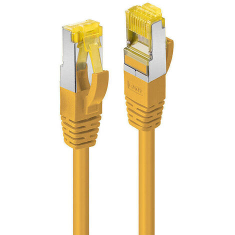 CABLE CUBO AMARILLO S/FTP LSZH, 0.5M LINDY