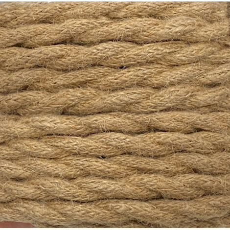 Cable Cuerda Trenzada de Cáñamo 2 x 0,75 mm venta por metro