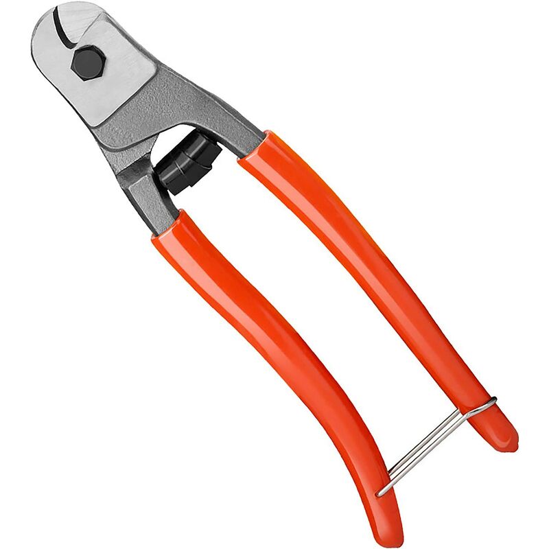 Cable cutter 200 mm made of chrome-vanadium steel, suitable for cutting copper cables, steel wire cables, aluminum and electrical cables