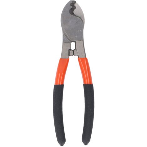 Cable Cutter 6 Inch High Carbon Steel PVC Coated Handle Electrical Wire Cutter Stripper