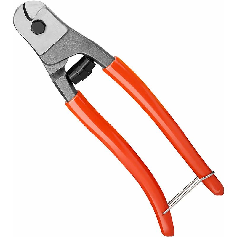 Osqi - Cable Cutter Pliers 200mm Chrome Vanadium Steel Cutter, Suitable for Cutting Copper Cable, Steel Wire Cable, Aluminum and Electrical Cable