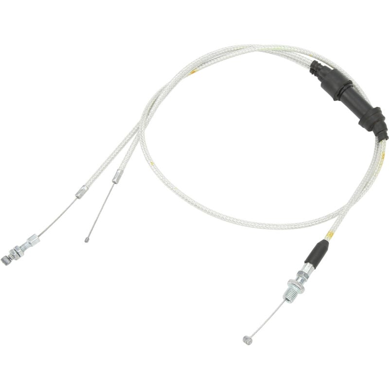 Ineasicer - Câble d'accélérateur double pour moto, meilleures performances, haute résistance pour moteur CG150CC 200CC 250CC