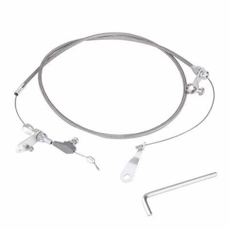 Câble d'accélérateur FORD C6 pour transmission Ford C6, câble d'accélérateur dégressif tressé en acier inoxydable
