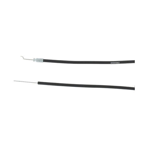 Câble d'accélérateur GGP adaptable – Accessoire pour tondeuse – Longueur 2m – Compatible avec modèles GGP et CASTELGARDEN
