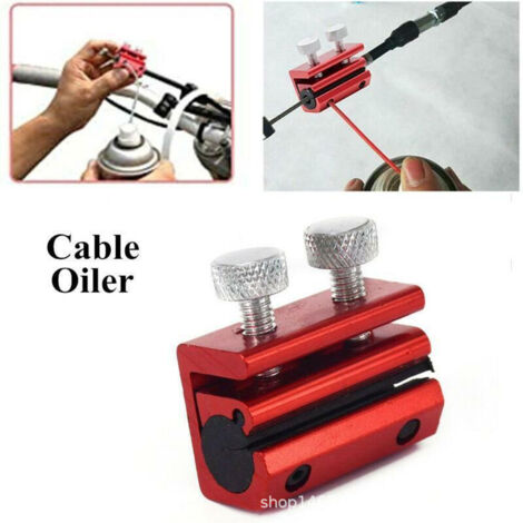 Câble d’accélérateur pour moto – Lubrifiant double embout (2 en 1) pour câbles de commande, facile à installer, compatible avec tous les modèles de motos et scooters  dengyankun