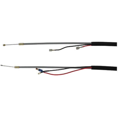 câble d'accélération adaptable pour coupe bordure shindaiwa  modèle c270 . remplace origine: 70105-83100, v043-000420 - longueur