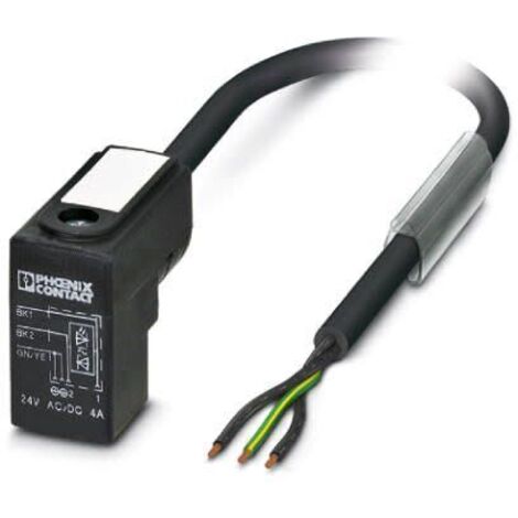 Câble d'actionneur Phoenix Contact 3 conducteurs , DIN 43650 forme C, 5m ( Prix pour 1 )