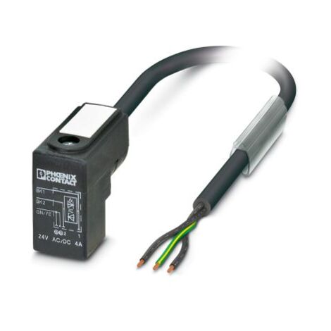 Câble d'actionneur Phoenix Contact 3 conducteurs , DIN 43650 forme C pré-câblé, 1.5m ( Prix pour 1 )