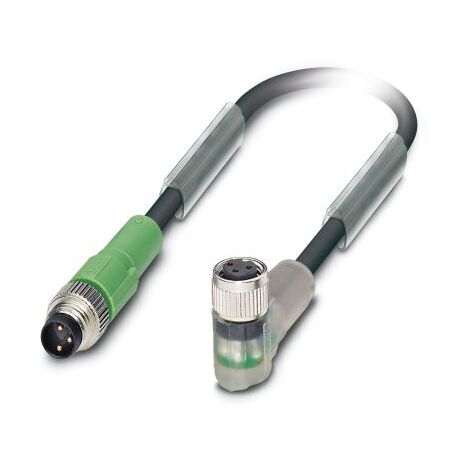 Câble d'actionneur Phoenix Contact 3 conducteurs , M8 Femelle vers M8 Mâle, 1.5m ( Prix pour 1 )