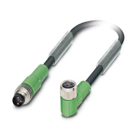 Câble d'actionneur Phoenix Contact 3 conducteurs , M8 Femelle vers M8 Mâle, 300mm ( Prix pour 1 )
