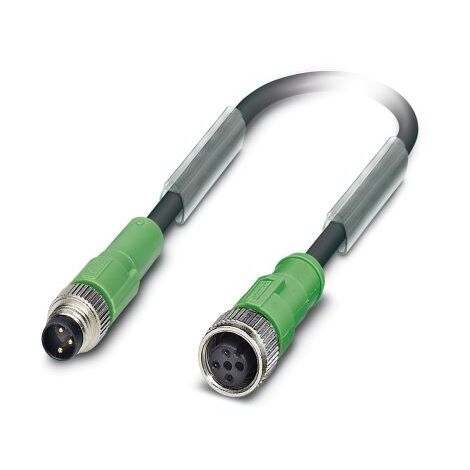 Câble d'actionneur Phoenix Contact 3 conducteurs , M8 Mâle vers M8 Femelle, 1.5m ( Prix pour 1 )