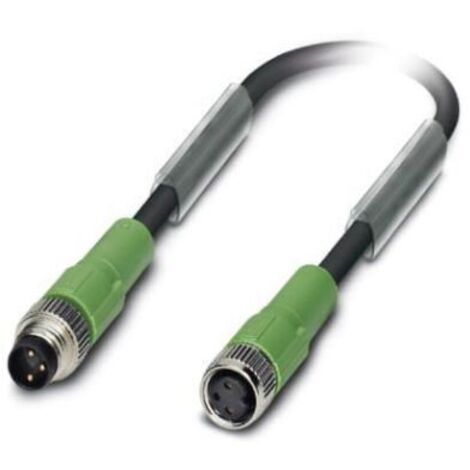 Câble d'actionneur Phoenix Contact 3 conducteurs , M8 Mâle vers M8 Femelle, 2.5m ( Prix pour 1 )