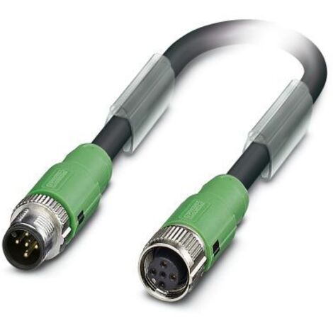 Câble d'actionneur Phoenix Contact 5 conducteurs , M12 Mâle vers M12 Femelle, 15m ( Prix pour 1 )