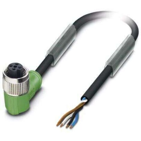 Câble d'actionneur Phoenix Contact, M12 Femelle, 5m ( Prix pour 1 )