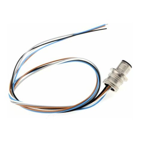 Câble d'actionneur Phoenix Contact, M12 Mâle pré-câblé, 500mm ( Prix pour 1 )