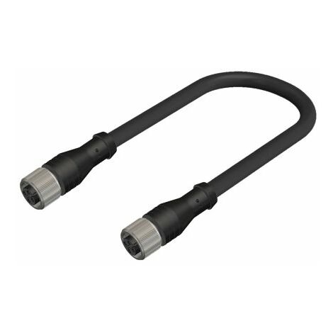 Câble d'actionneur RS PRO 4 conducteurs , M12 Femelle vers M12 Femelle, 10m ( Prix pour 1 )