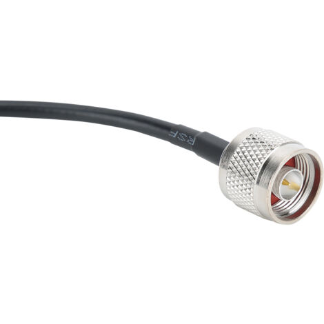 Câble d'adaptateur coaxial SMA mâle vers N mâle haute fréquence et basse impédance