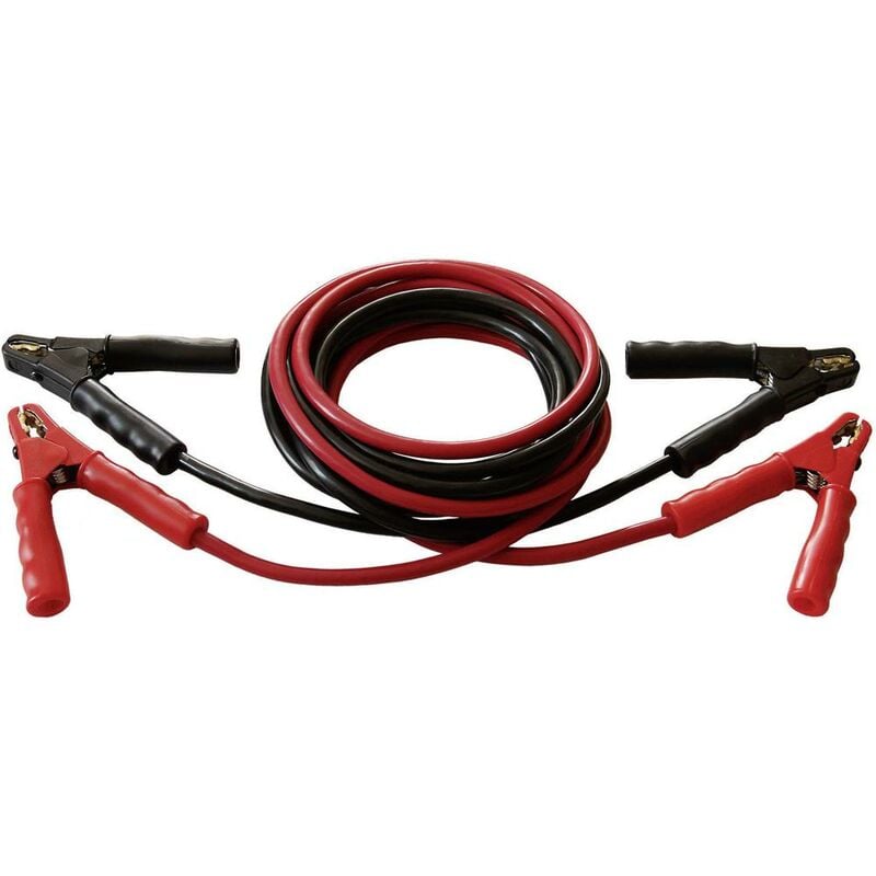 Set ® - Câble de démarrage 35 mm² 2135450 avec pinces en tôle d'acier, sans circuit de protection 4.50 m cuivre X41399