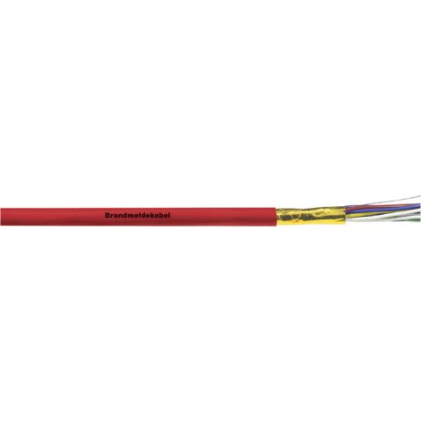 Câble d'alarme incendie LAPP J-Y(ST)Y 1708002/250 2 x 2 x 0.8 mm rouge 250 m V520011