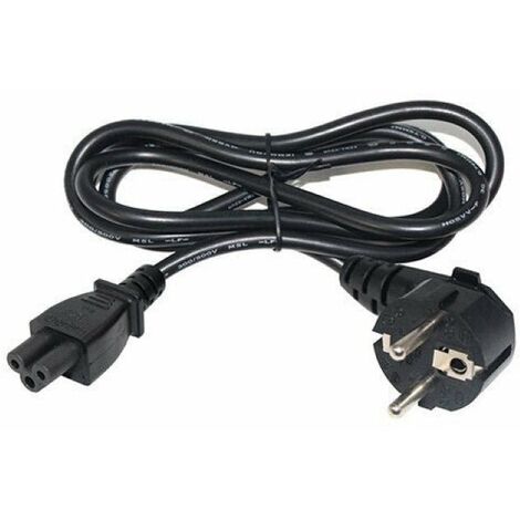 Câble d'alimentation 3 têtes 220V 1m NOIR - SILAMP