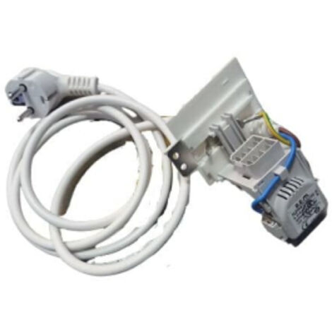 Câble d'alimentation 3x1 SCHUKO et filtre anti parasite pour Lave-linge C00091633
            ARISTON HOTPOINT, INDESIT, SCHOLTES, WHIRLPOOL