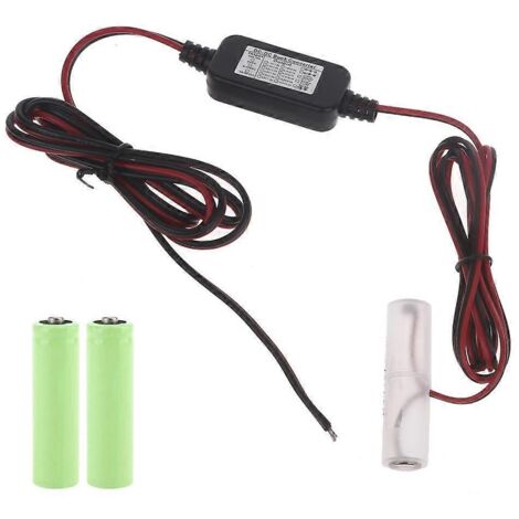 Câble d'alimentation adaptateur 4.5V pour piles AA, remplace 3x1.5V