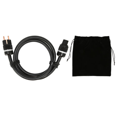Câble d'alimentation audio Monosaudio P901 en cuivre pur pour systèmes HiFi, prise UE 100‑250V, longueur 2 mètres