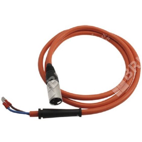 Câble d'alimentation avec connecteur mâle pour ciseaux sans fil COMPATIBLE MAORI ZAK 30 - 016097