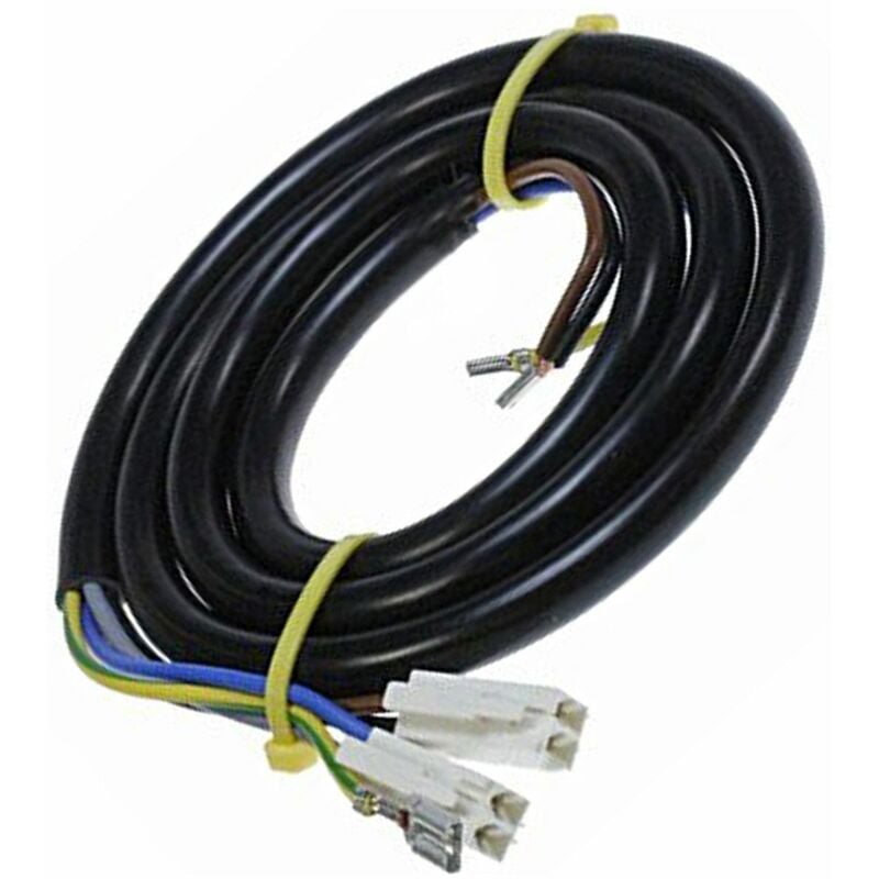 Cable d'alimentation d'origine (C00500603) Plaque de cuisson ariston hotpoint, bauknecht, ignis, ikea, ikea Whirlpool indesit, laden, scholtes