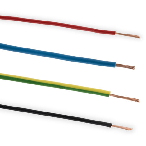 Câble d'alimentation électrique H07VK 1x1,5mm² 10m - Zenitech