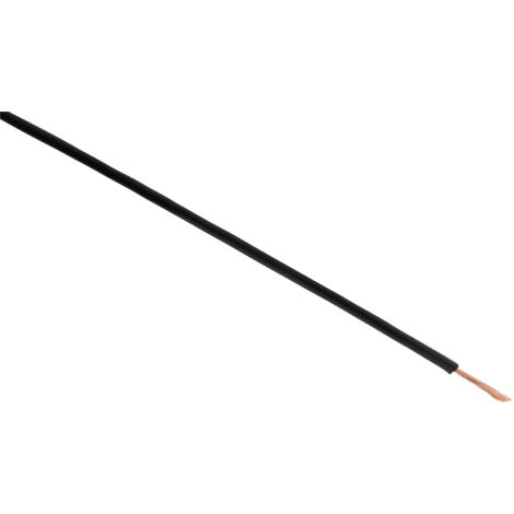 Câble d'alimentation électrique H07VK 1x1,5mm² Noir - 10m - Zenitech