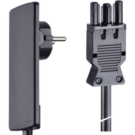 Câble d'alimentation EVOline 151000152100 noir