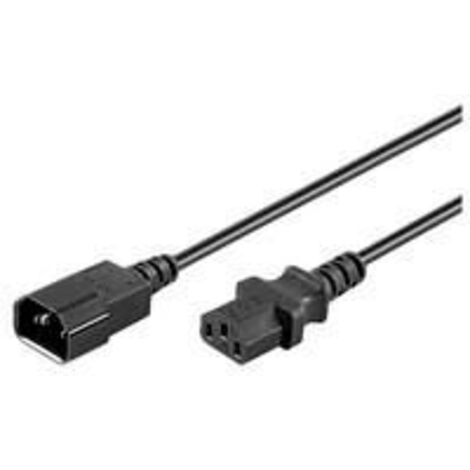 Câble d'alimentation MicroConnect 0,6 m C13-C14