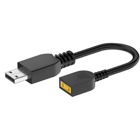 Câble d'alimentation MSI avec connecteur USB mâle 3.5mm Jack DC pour ordinateur portable - Embout rectangulaire
