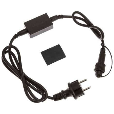Câble d'alimentation noir 1,5M 230V IP67 Lotti