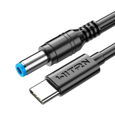 Câble d'alimentation PD Type C vers 12V/15V/20V pour caméra de sécurité, connecteur 5.5x2.5mm