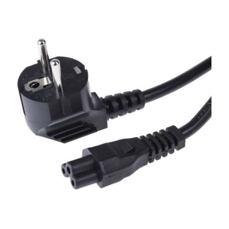 Câble d'alimentation RS PRO, Connecteur CEE 7/7 CEI C5, 2m, 2,5 A / 250 V ( Prix pour 1 )