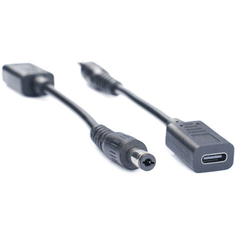 Câble d'alimentation USB 3.1 Type-C vers prise jack 5,5 x 2,1 mm, câble guide PD, câble de charge USB-C vers prise jack 5,5 x 2,1 mm