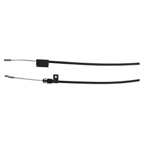 Câble d'arrêt moteur adaptable pour AYP avec embouts en ''Z'' à chaque extrémité. Remplace origine: 851250 - Longueur câble: 135