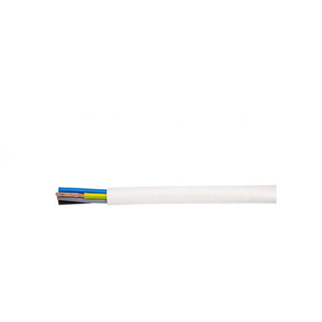 Câble d'atelier H05VV-F (OWY) 5x2,5 jaune blanc /touret/