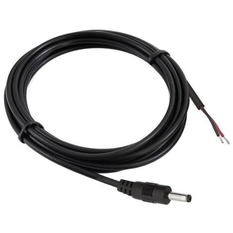 Cable DC  3,51,35mm Jack Macho 150cm negro
